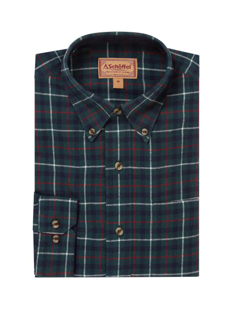 Schoffel Akenham Shirt Botanical Green