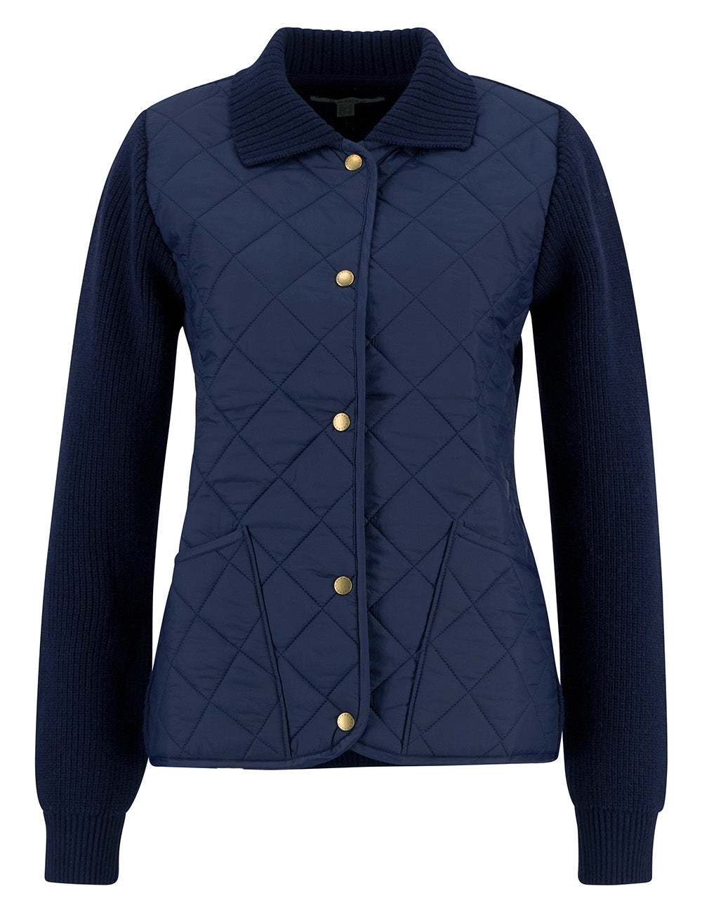 Barbour Allendale Knitted Cardigan - Navy