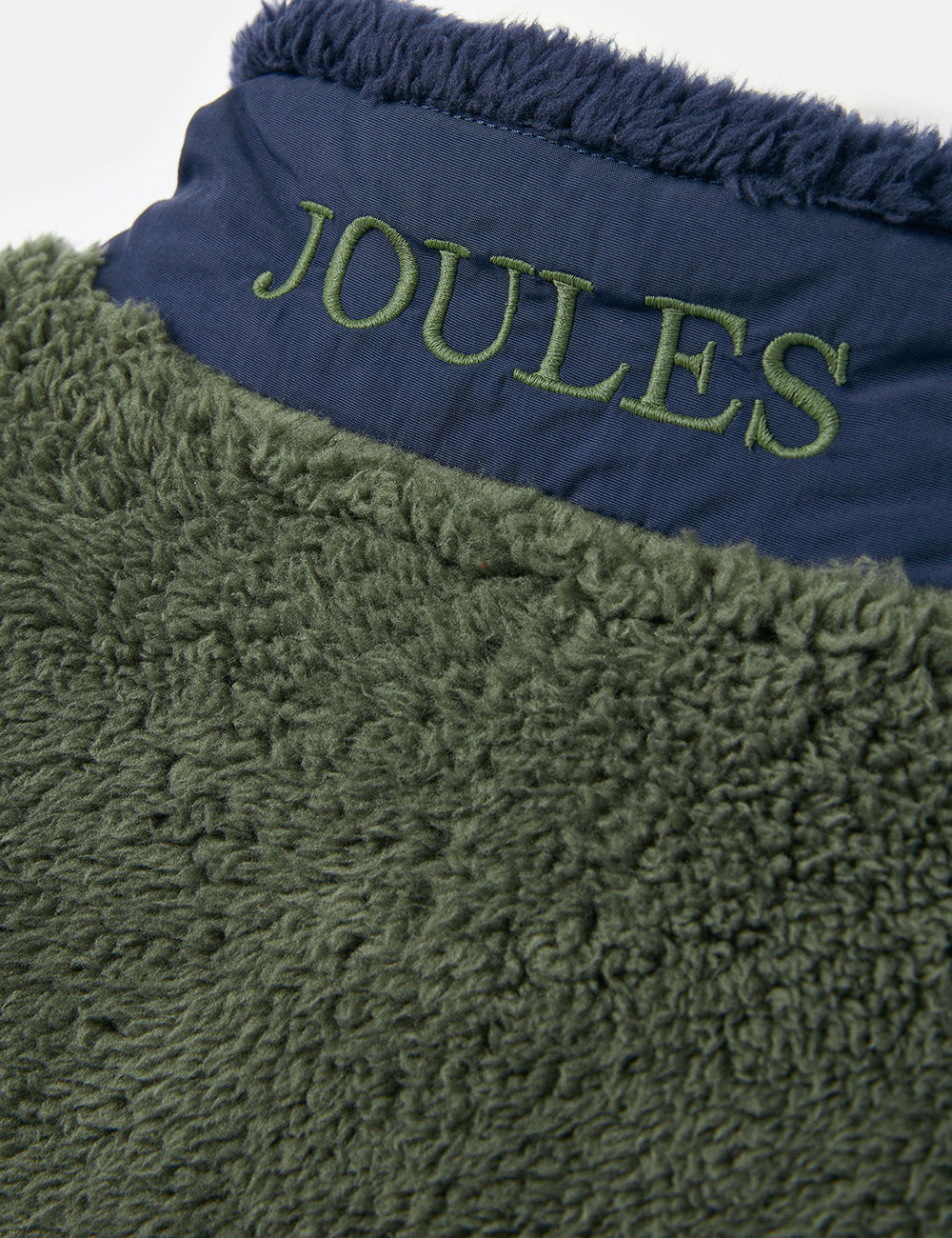 Joules Always Cosy 1/Z Zip Fleece - Seaweed Colourblock
