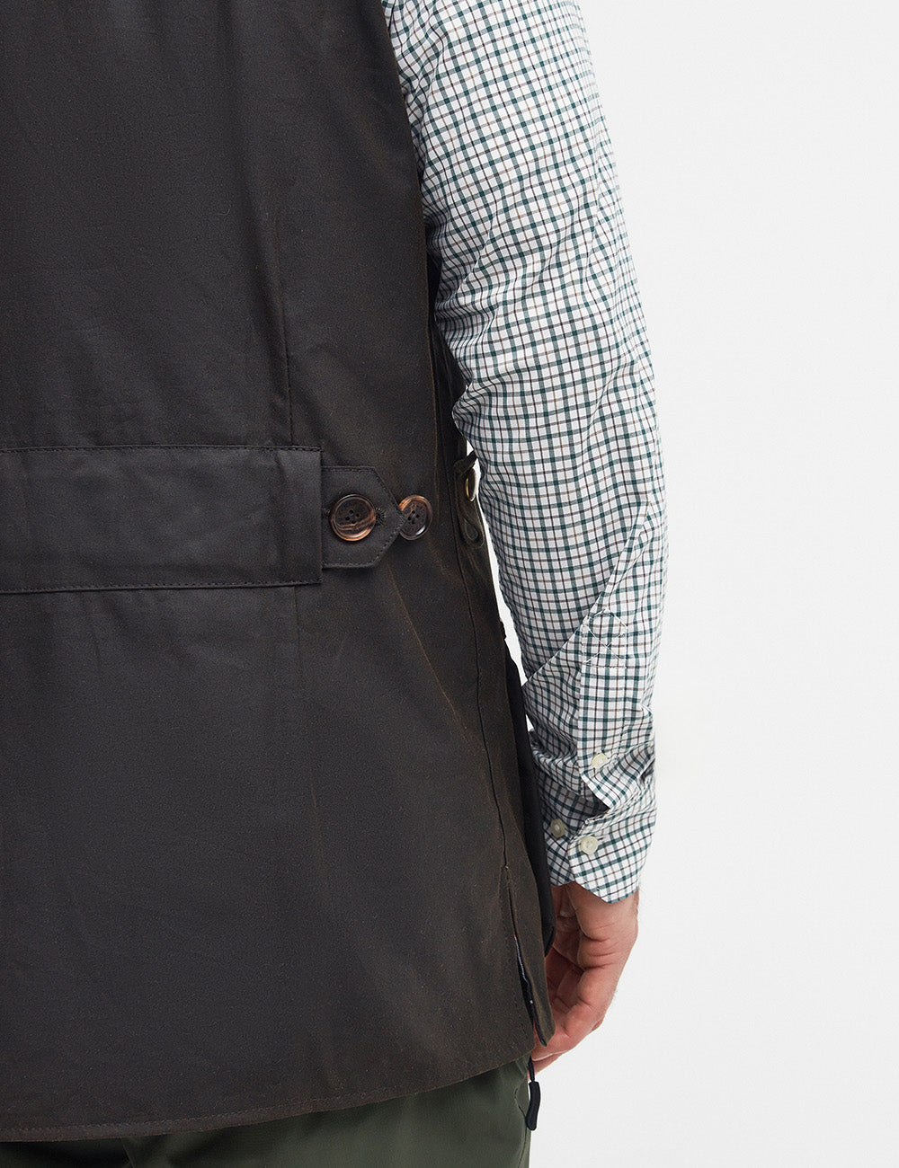 Barbour Alwinton Wax Gilet - Olive