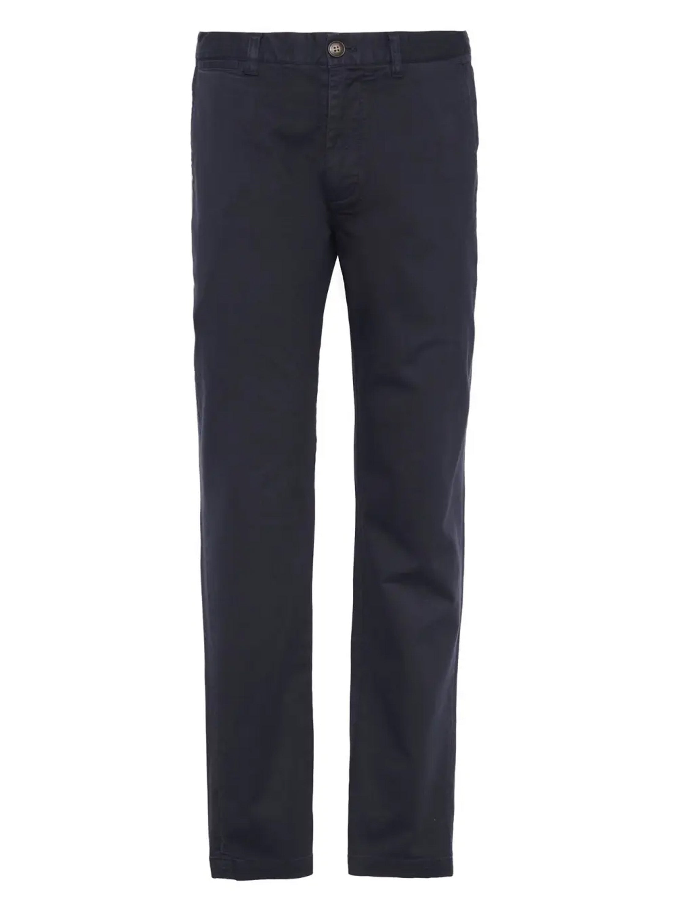 Barbour Washed Stretch Twill Tailored Trouser Navy