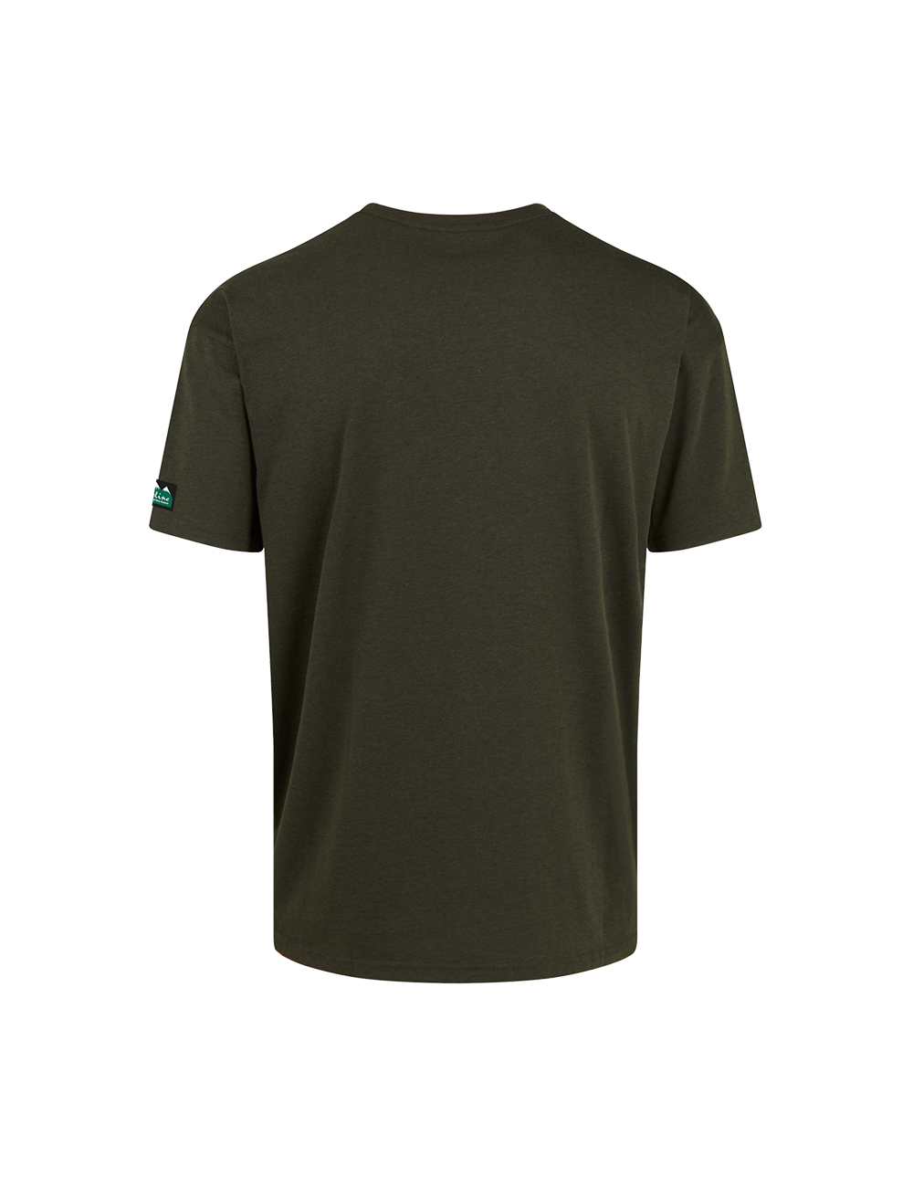 Ridgeline Unisex Basis T-Shirt - Olive Marl