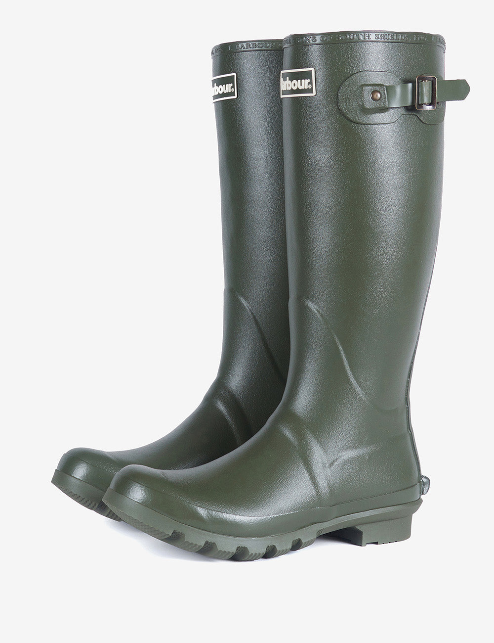 Barbour Men's Bede Wellington Boots - Olive