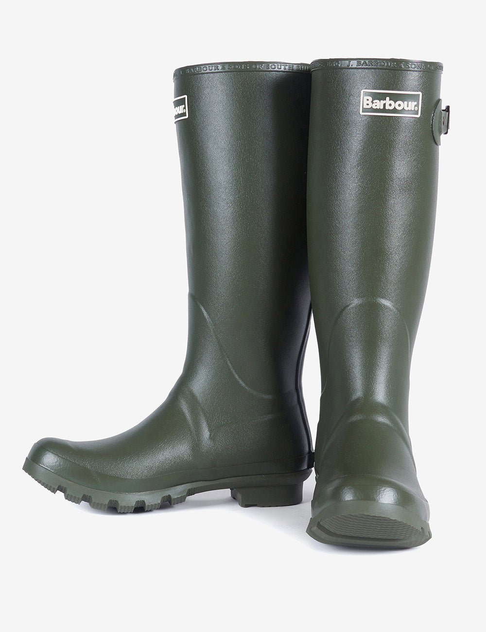 Barbour Men's Bede Wellington Boots - Olive
