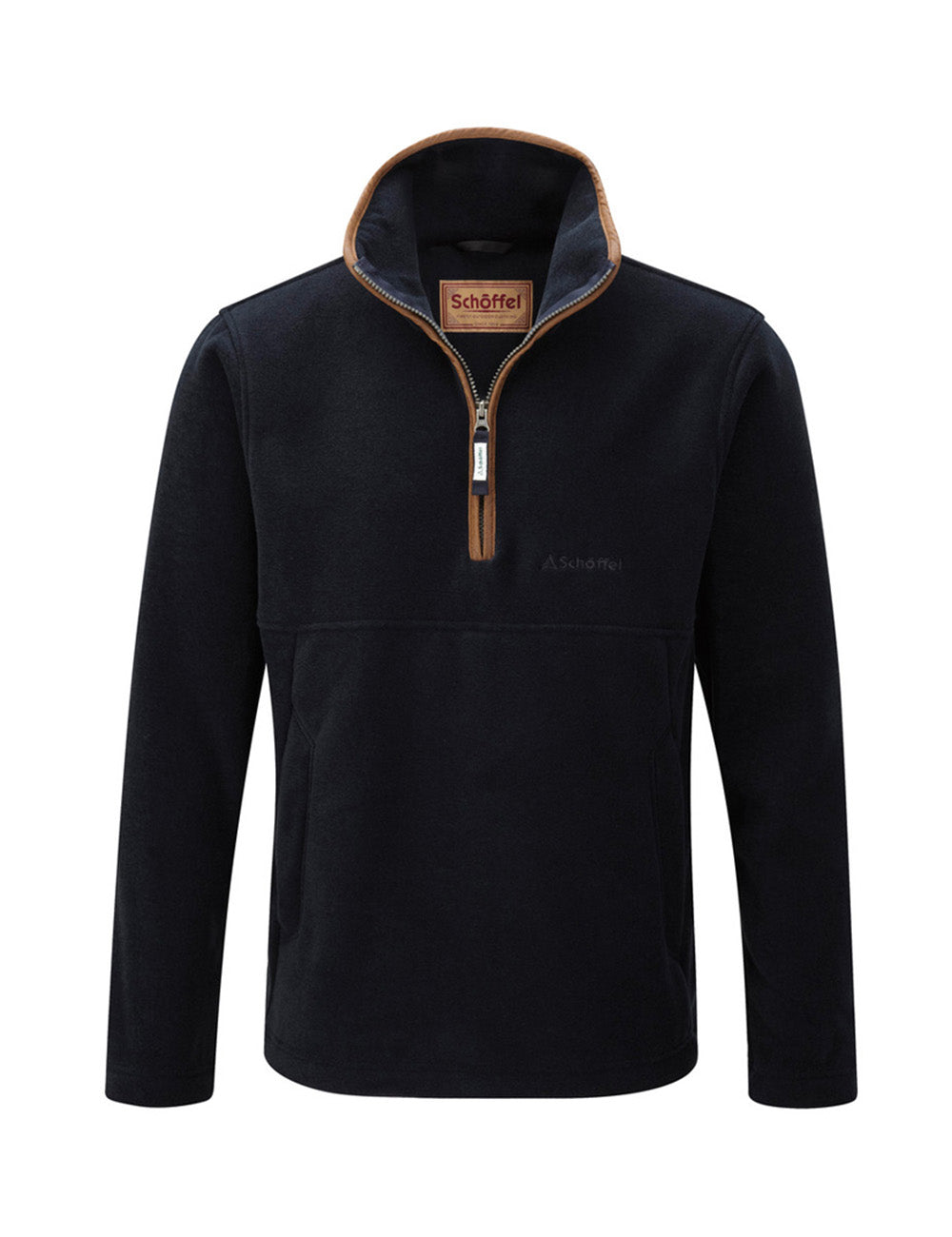 Schoffel Berkeley 1/4 Zip Jumper - Navy