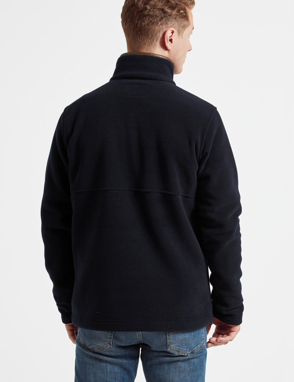 Schoffel Berkeley 1/4 Zip Jumper - Navy