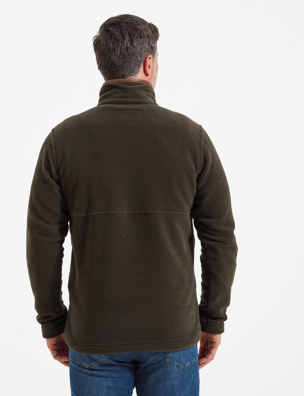 Schoffel Berkeley 1/4 Zip Fleece - Dark Olive