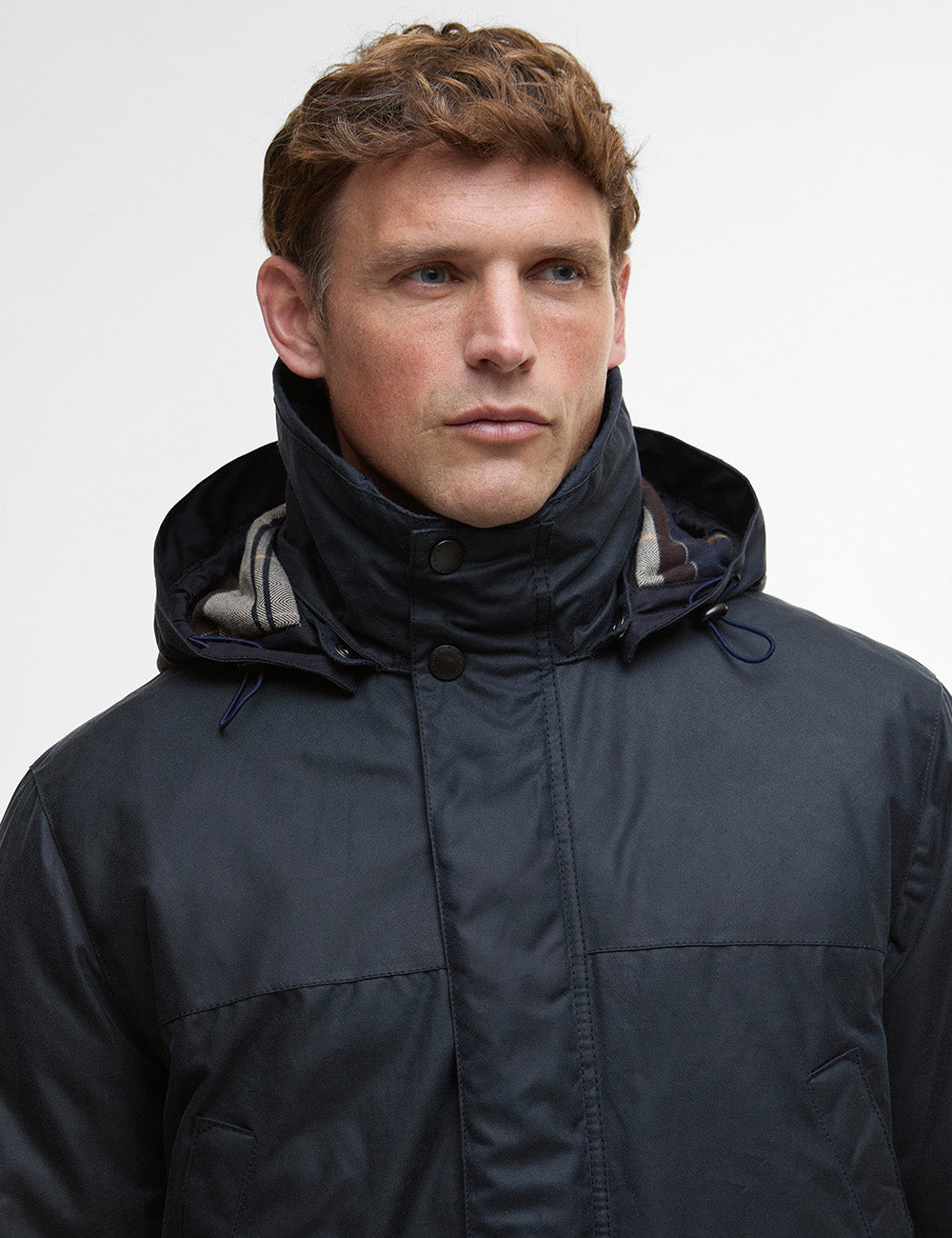 Barbour Bleaberry Wax Jacket - Navy