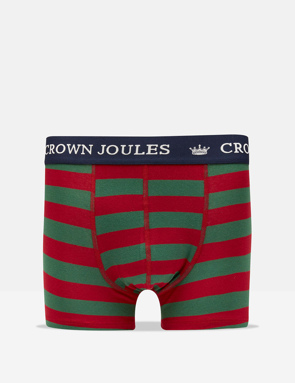Joules Two Pack Of Boxers - Red/Green Stripe