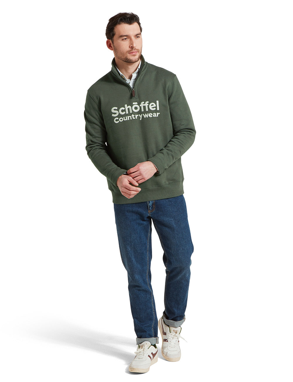 Schoffel Bude Sweatshirt - Dark Forest