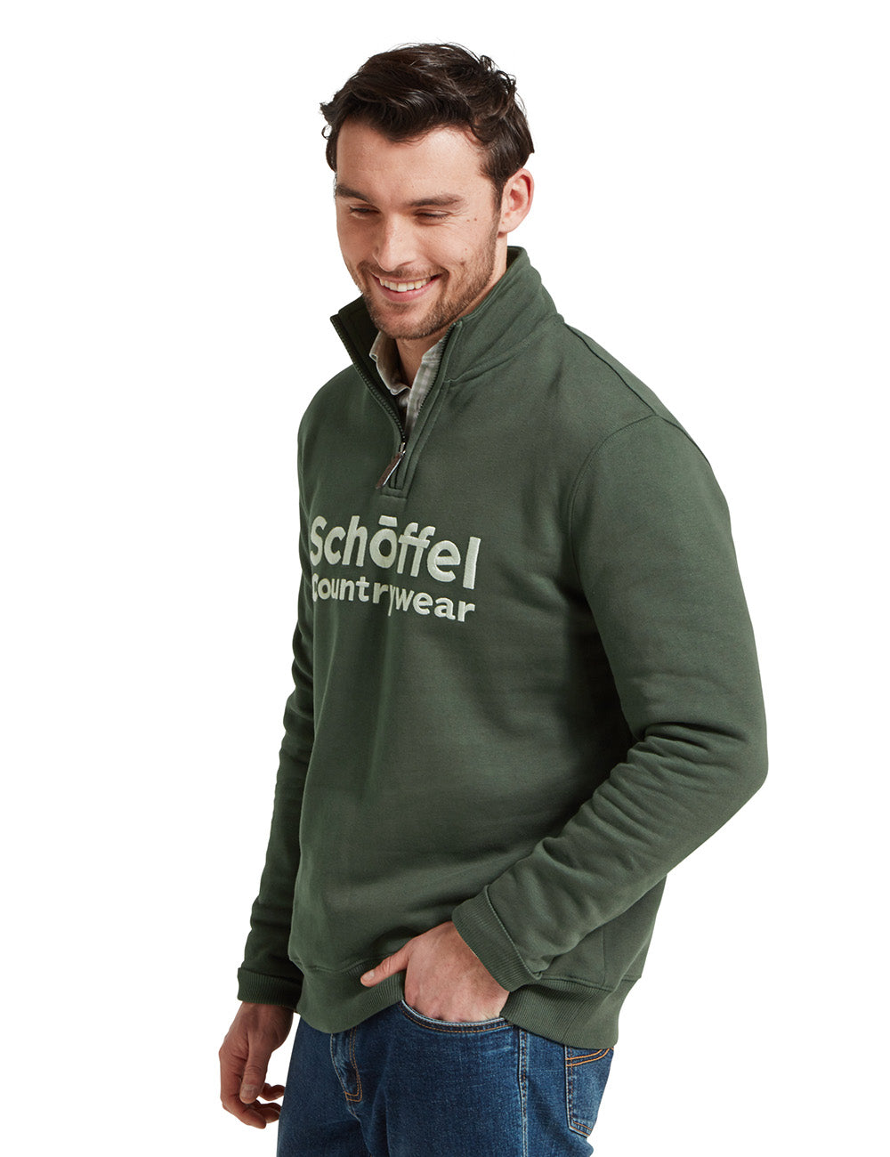 Schoffel Bude Sweatshirt - Dark Forest
