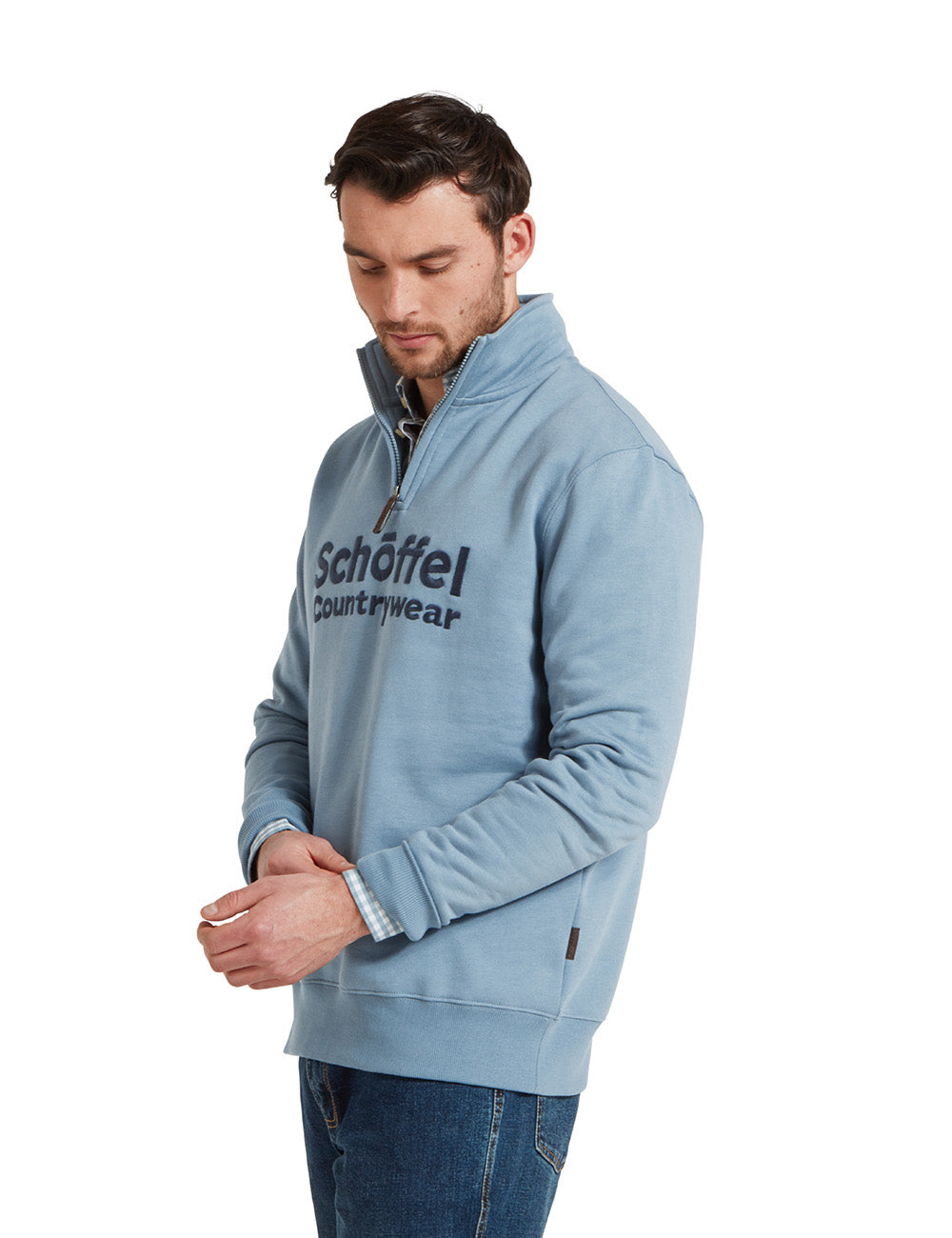 Schoffel Bude Sweatshirt - Pigeon Blue