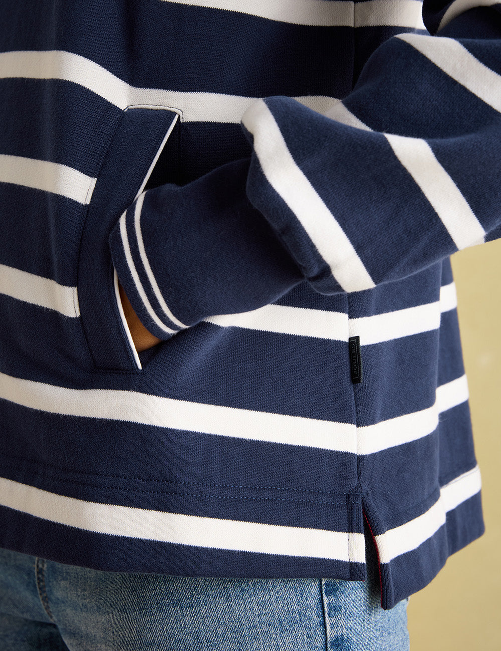 Joules Burnham 1/4 Zip Sweatshirt - Navy