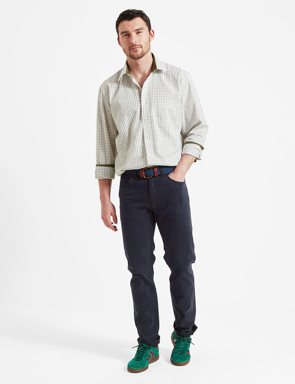 Schoffel Cambridge Classic Shirt - Olive