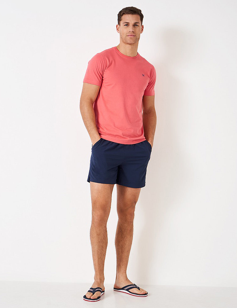 Crew Clothing Classic T-Shirt - Spiced Coral