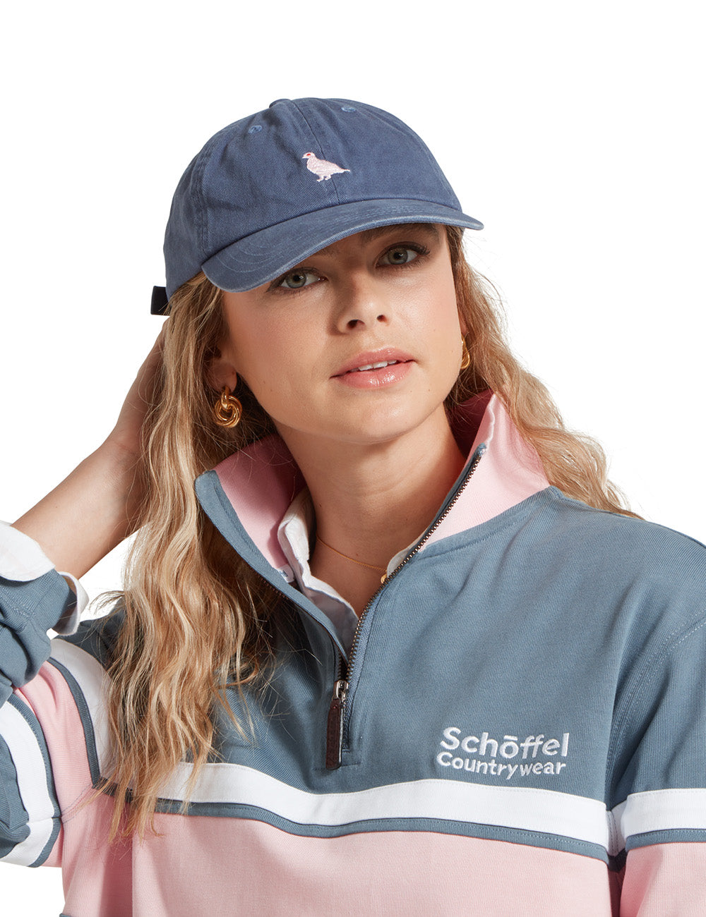 Schoffel Colwell Cap - Pigeon Blue