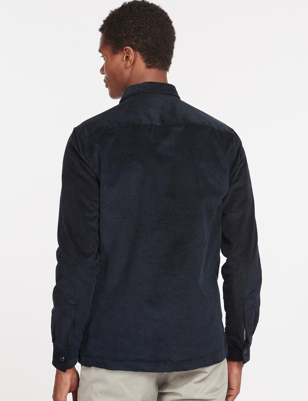 Barbour Cord Overshirt - Navy