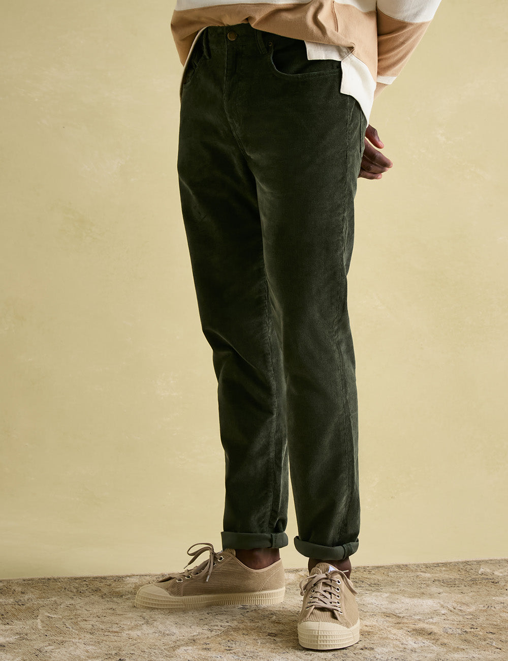 Joules Cord Trouser - Green