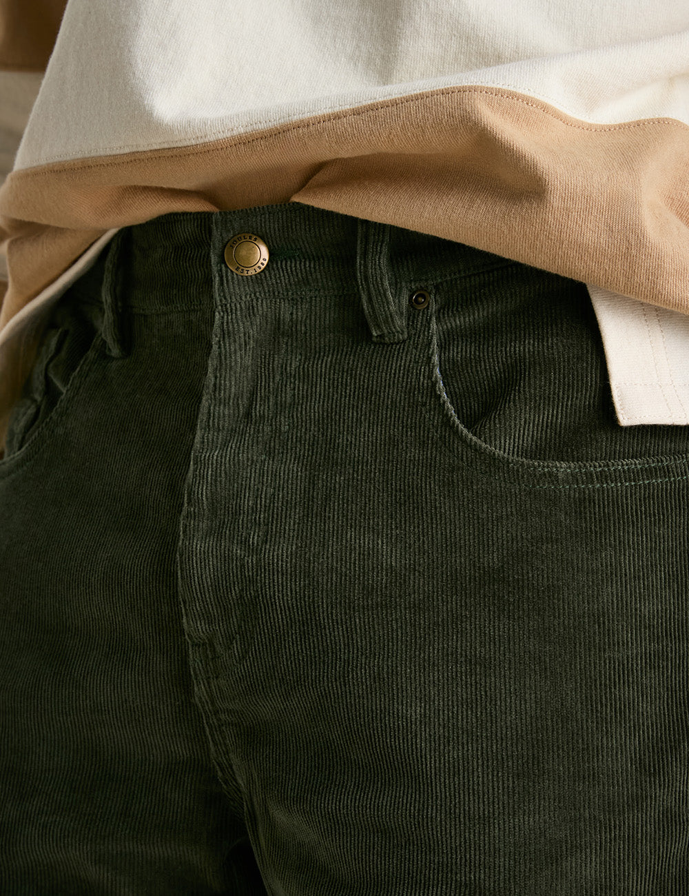Joules Cord Trouser - Green