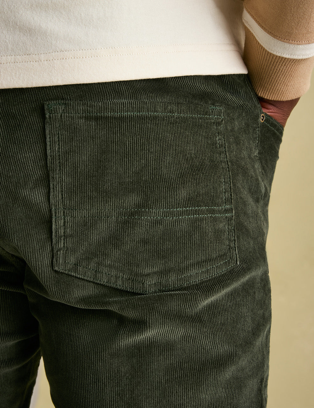 Joules Cord Trouser - Green