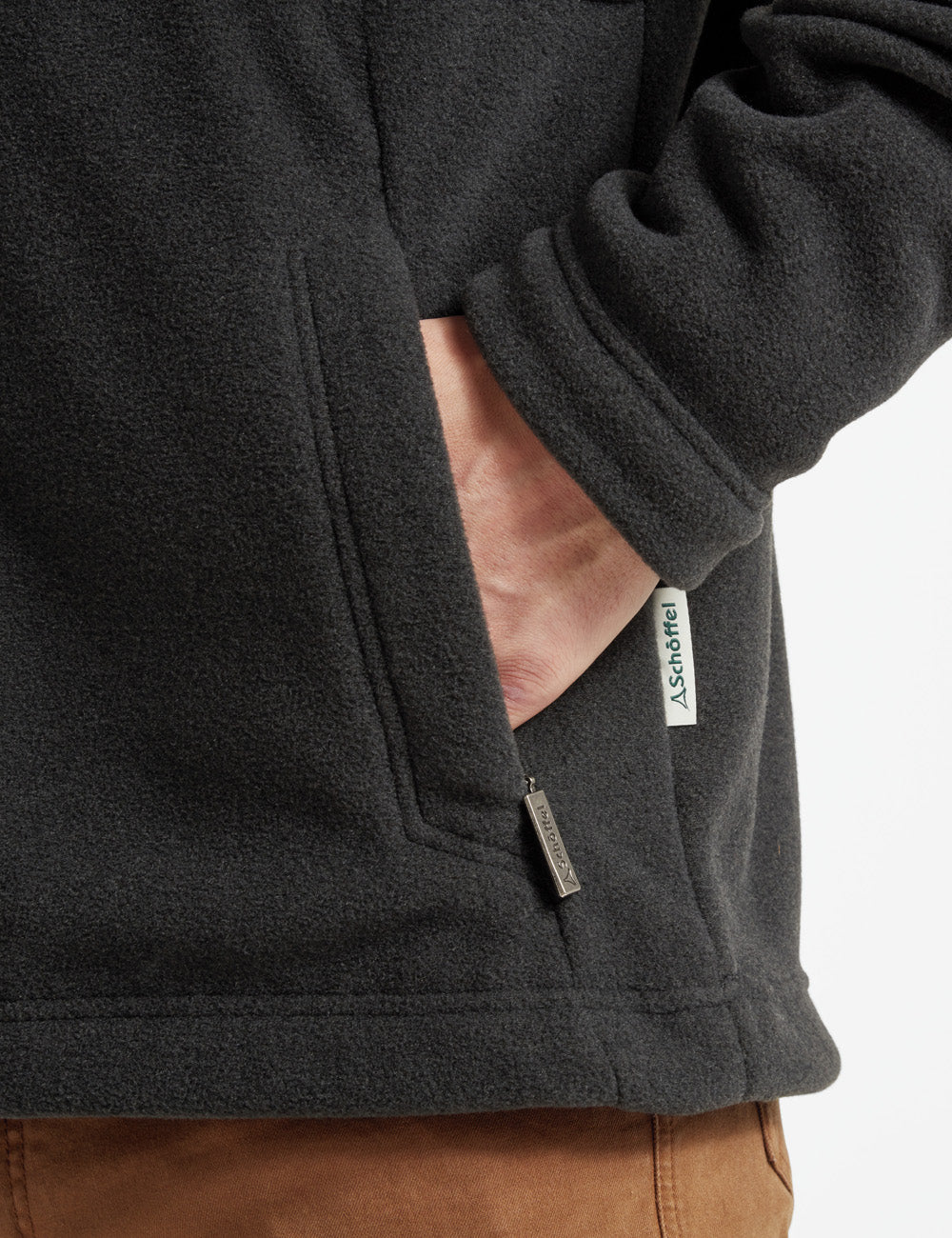 Schoffel Cottesmore Fleece Jacket - Gunmetal