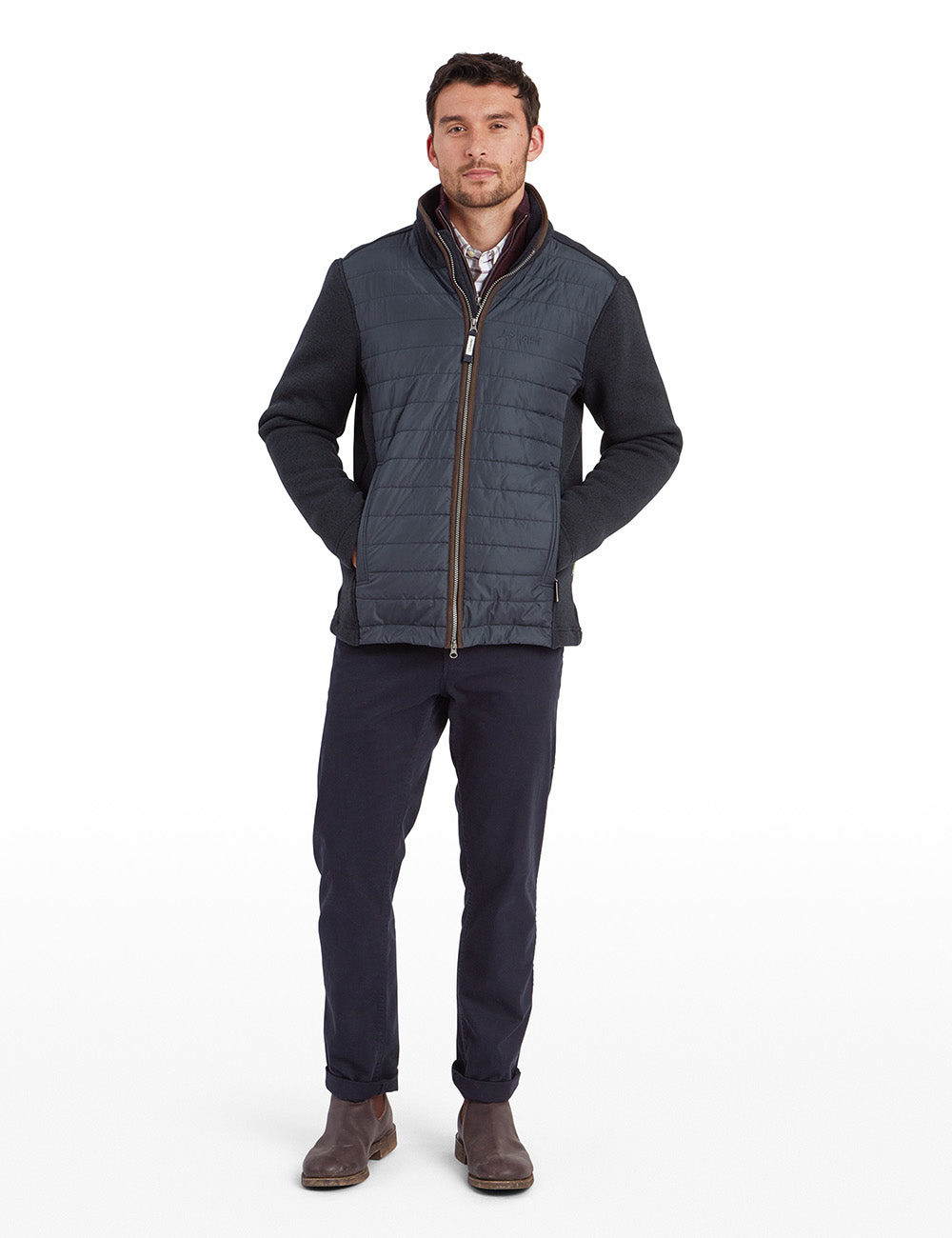 Schoffel Cottesmore Hybrid Jacket - Petrol Blue