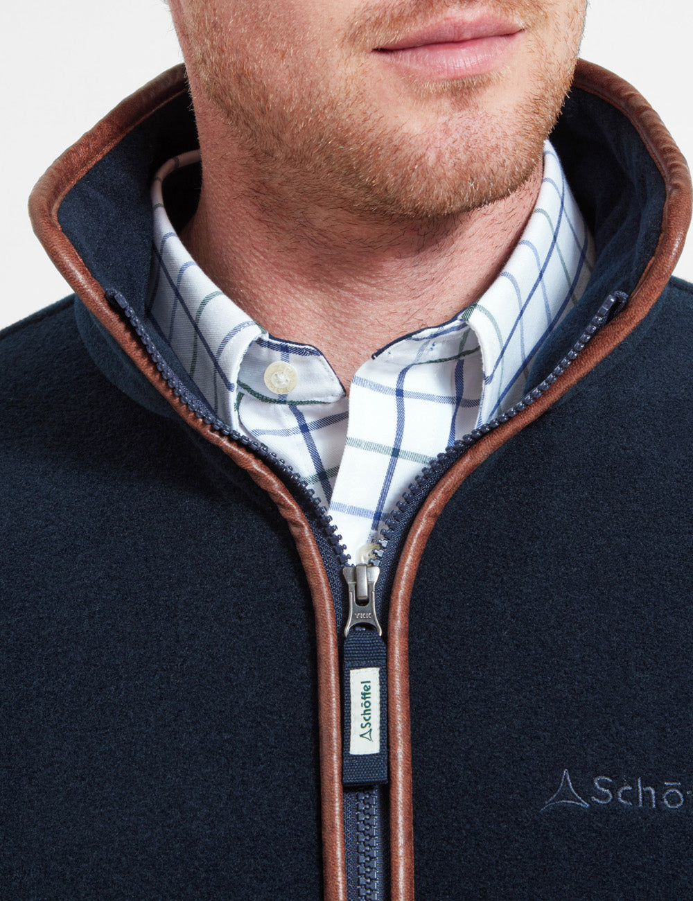 Schoffel Cottesmore Fleece Jacket - Navy