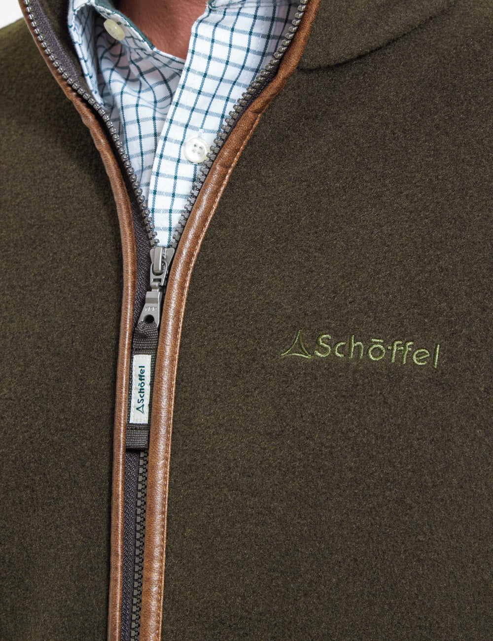Schoffel Cottesmore Fleece Jacket - Dark Olive