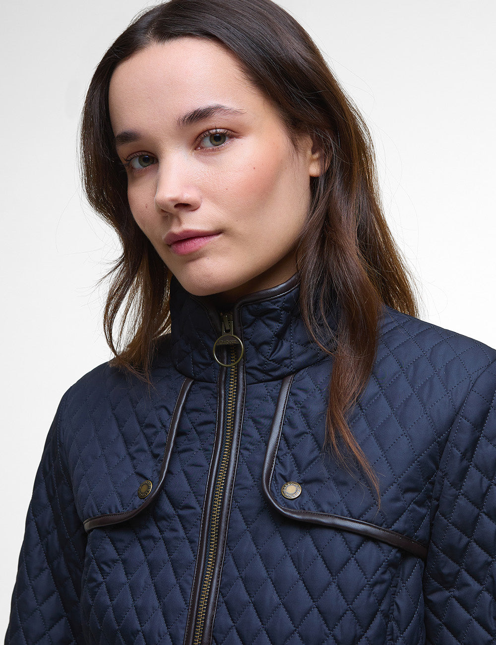 Barbour Dahlia Quilted Jacket - Navy