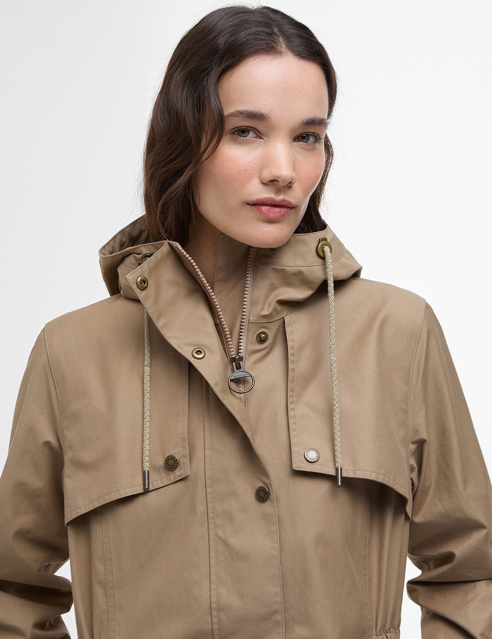 Barbour Dallas Waterproof Jacket - Military Brown/Ancient Tartan