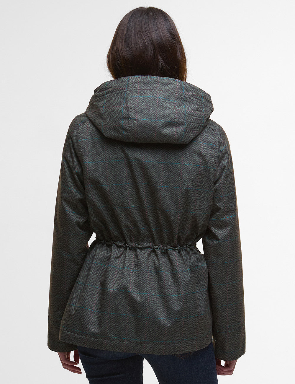 Barbour Dixon Waterproof Jacket - Gardenia Tweed