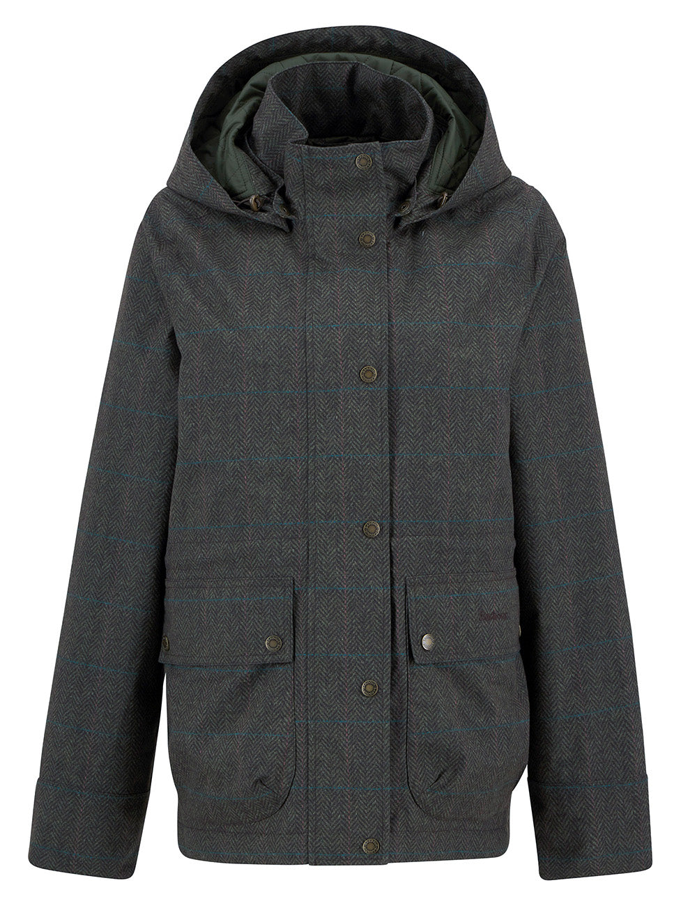 Barbour Dixon Waterproof Jacket - Gardenia Tweed