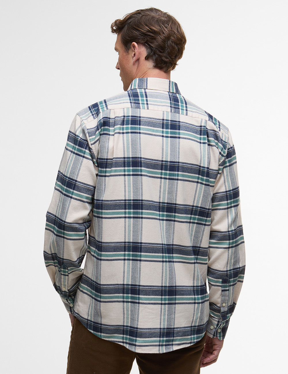 Barbour Dogwood Checked Shirt - Ecru Marl