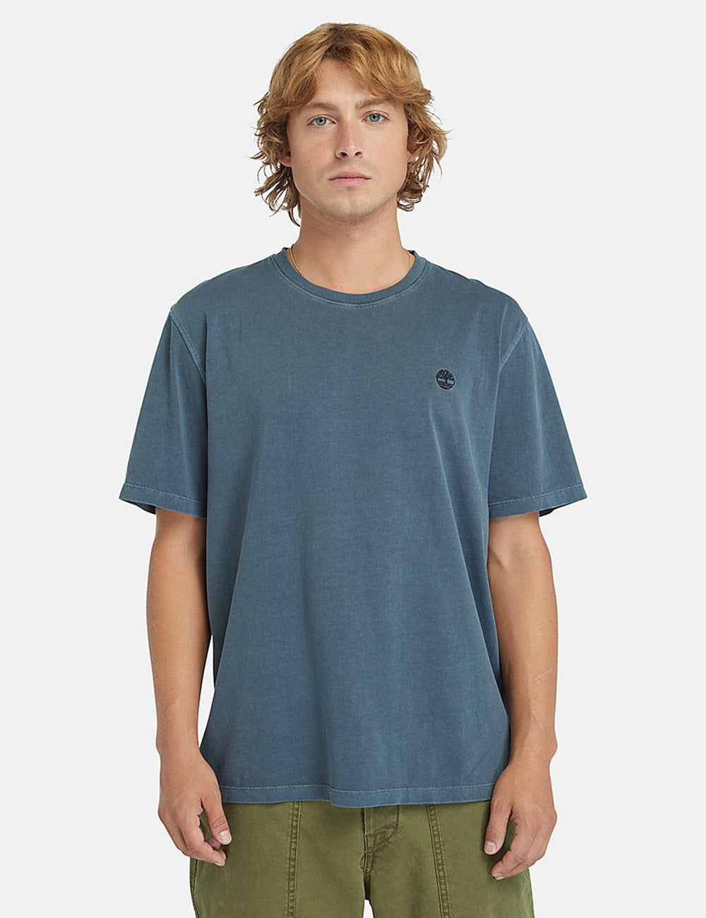 Timberland Dunstan River Garment Dyed T-Shirt - Dark Sapphire