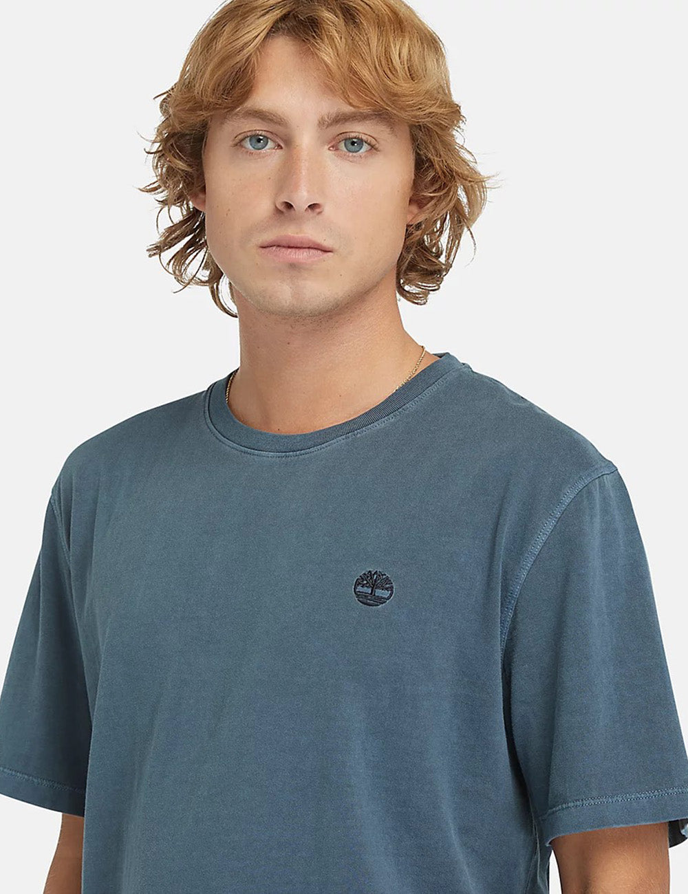 Timberland Dunstan River Garment Dyed T-Shirt - Dark Sapphire