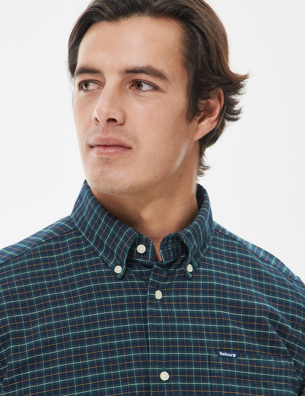 Barbour Emmerson Tailored Shirt - Forest