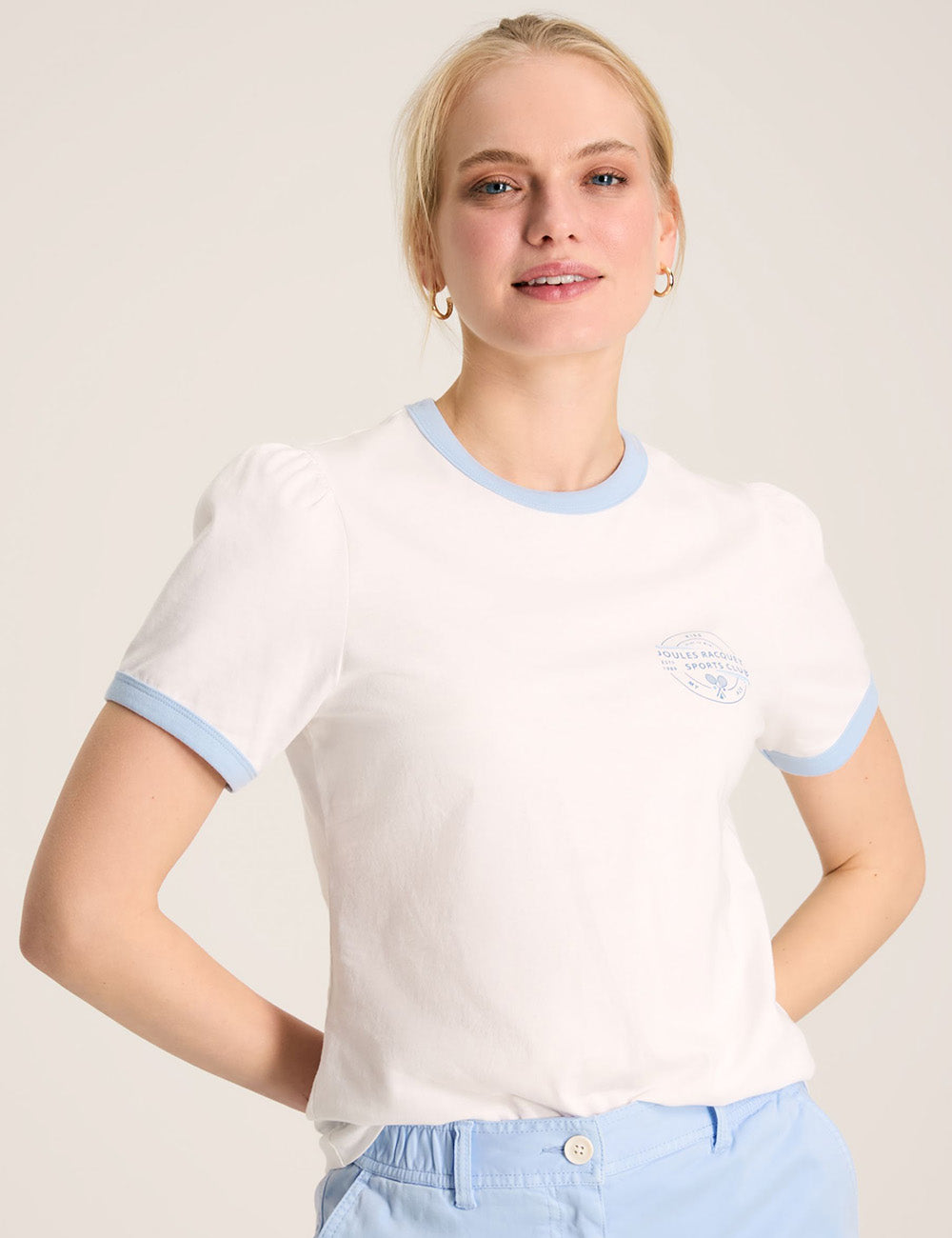 Joules Erin T-Shirt - Cream