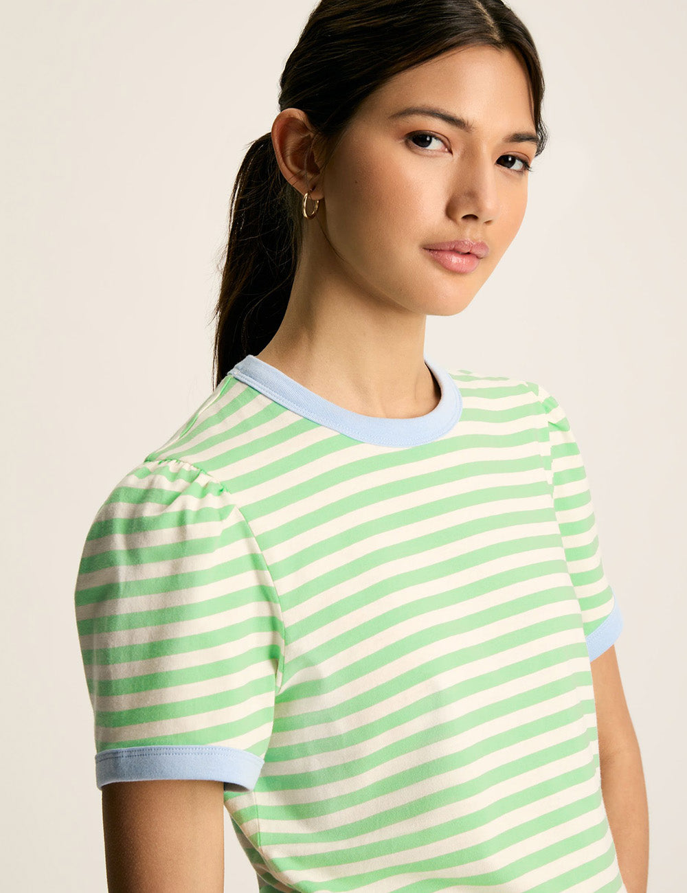 Joules Erin T-Shirt - Green Stripe
