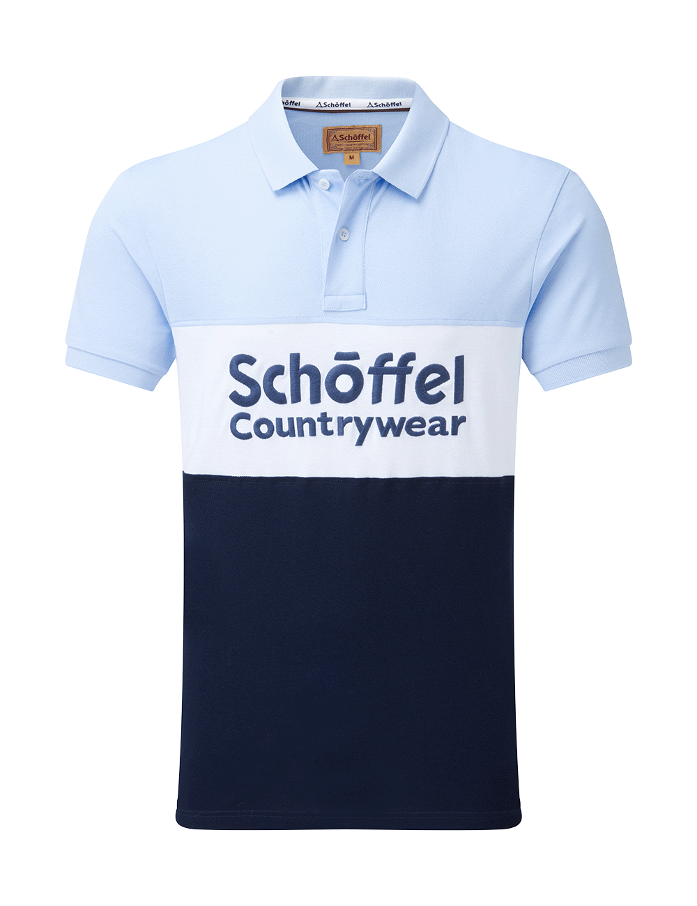 Schoffel Exeter Heritage Polo Shirt - Pale Blue