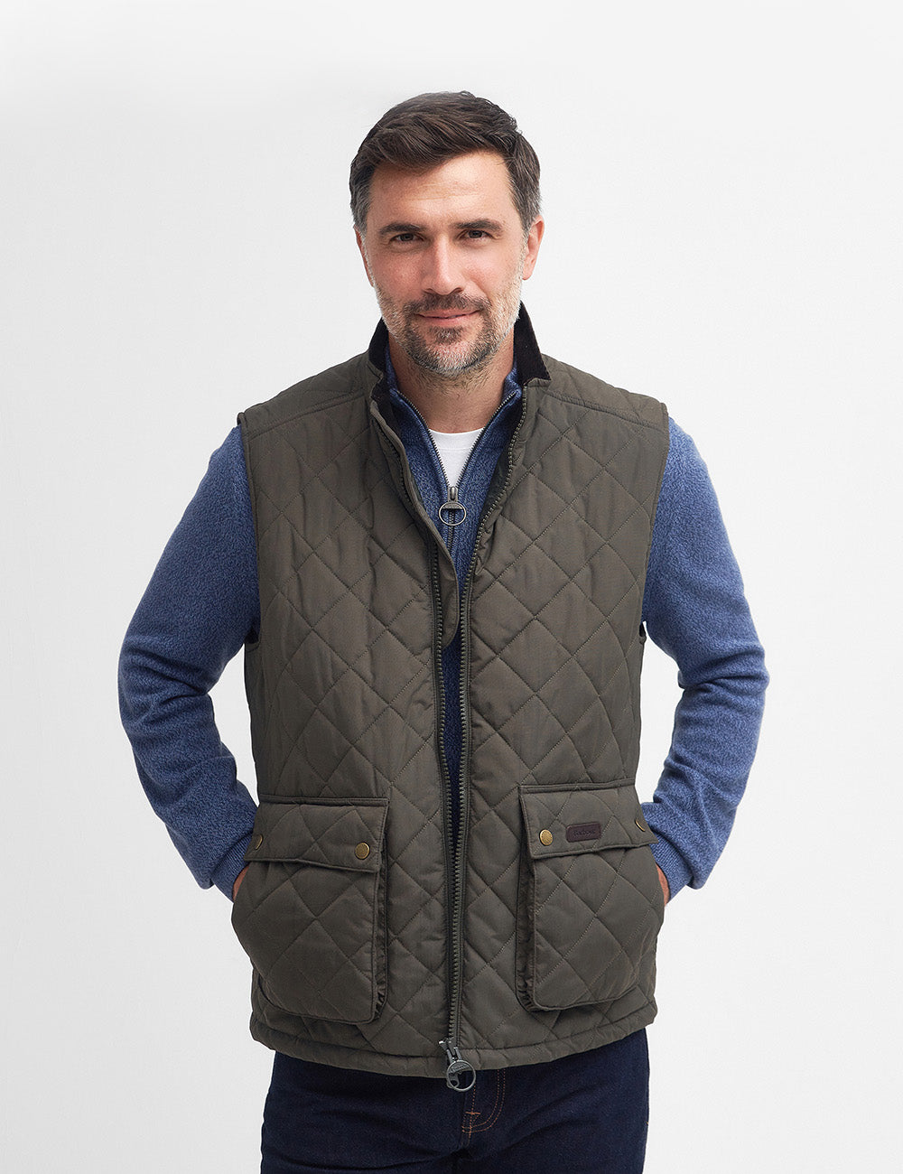 Barbour Fernwood Gilet - Dark Olive