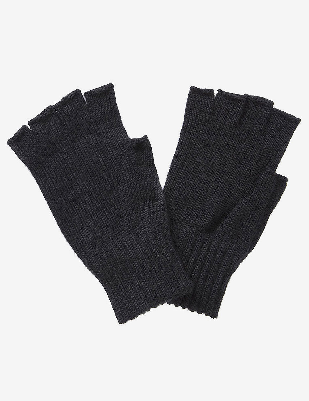 Barbour Fingerless Gloves - Black