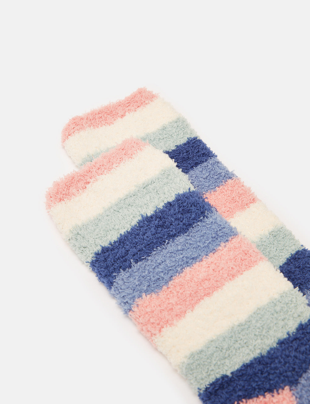 Joules Fluffy Socks - Multi Stripe