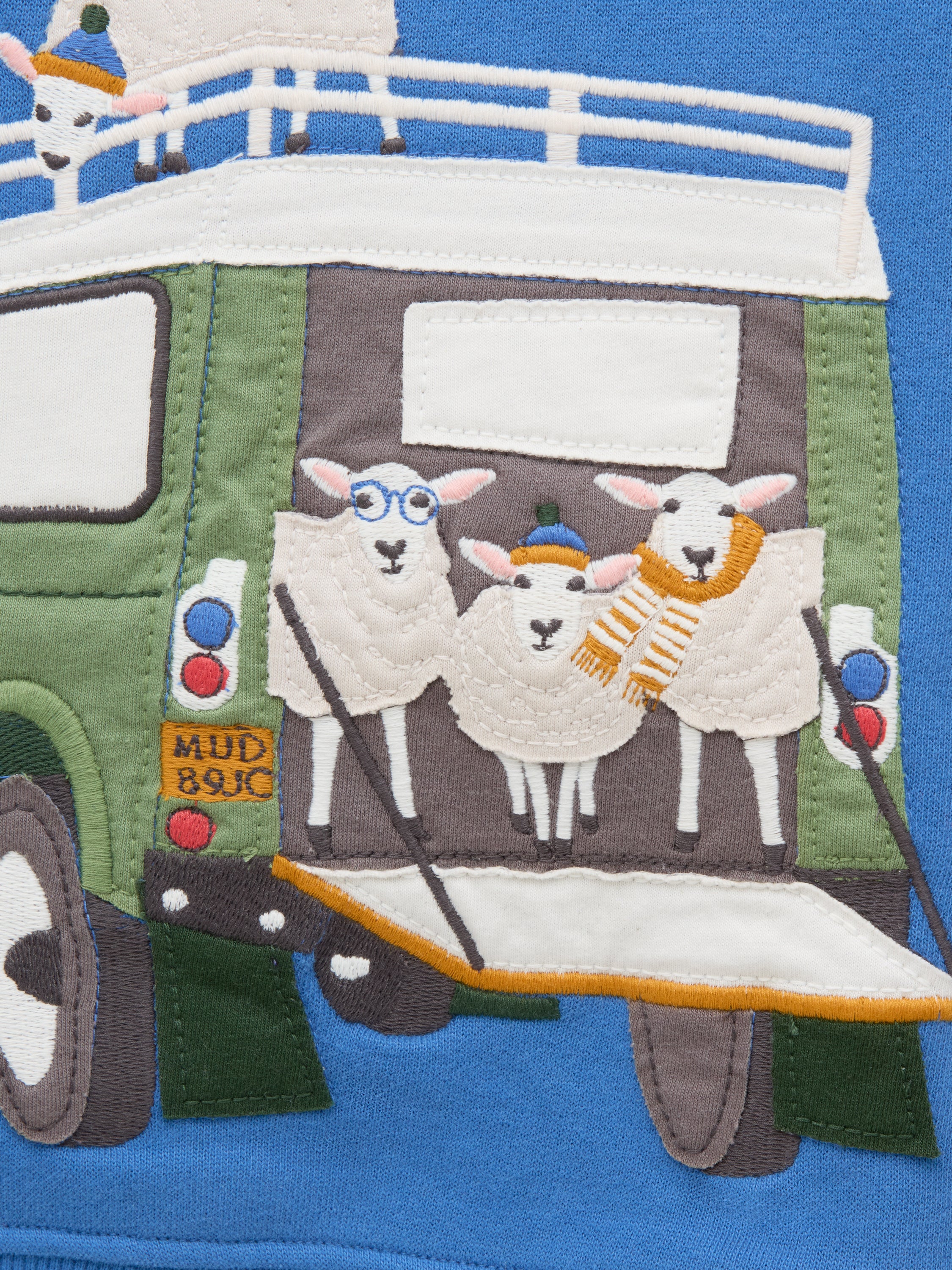 Joules Kids 4X4 Sweatshirt Blue