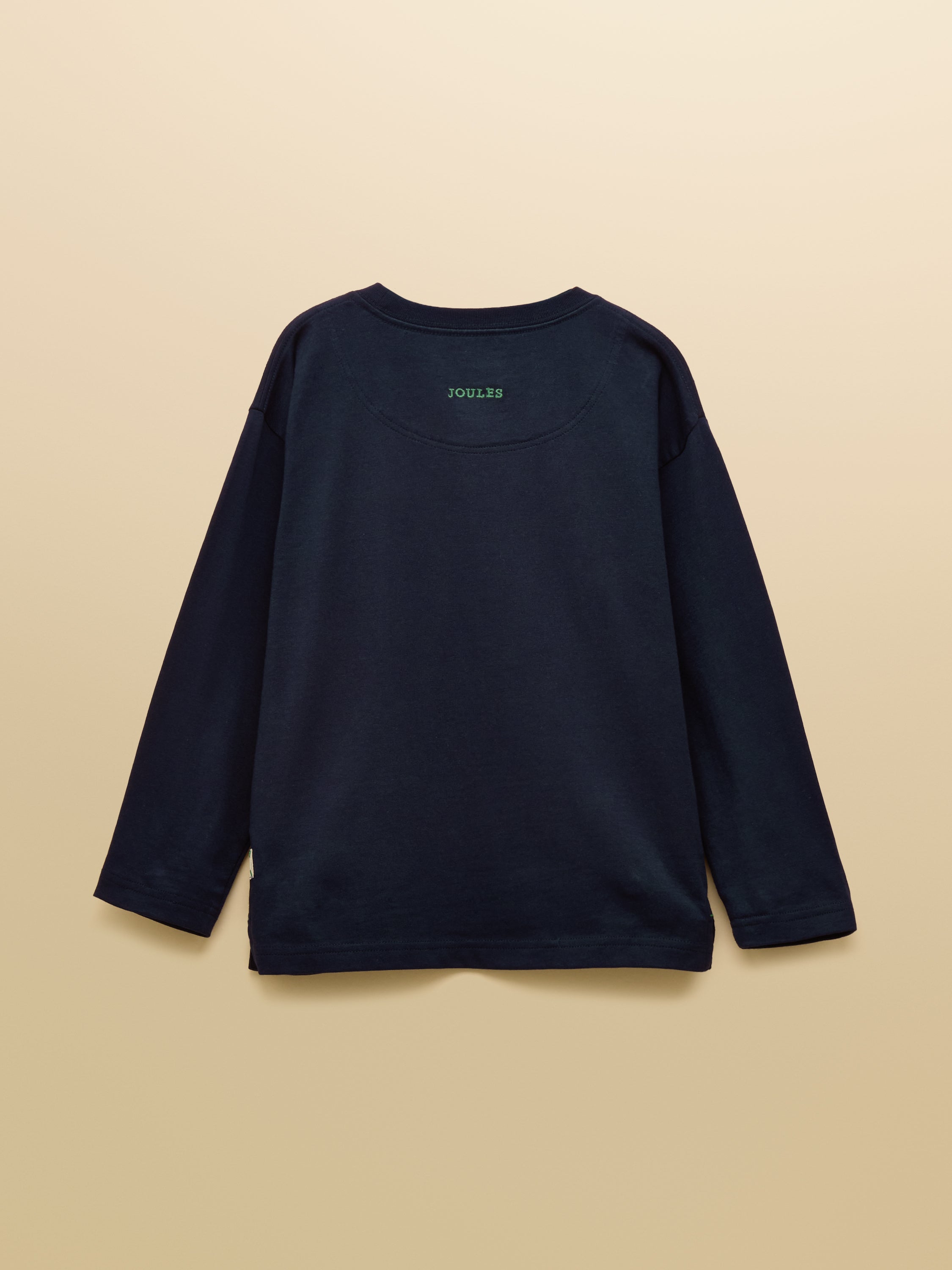 Joules Kids Jack Long Sleeved T-Shirt Top Navy