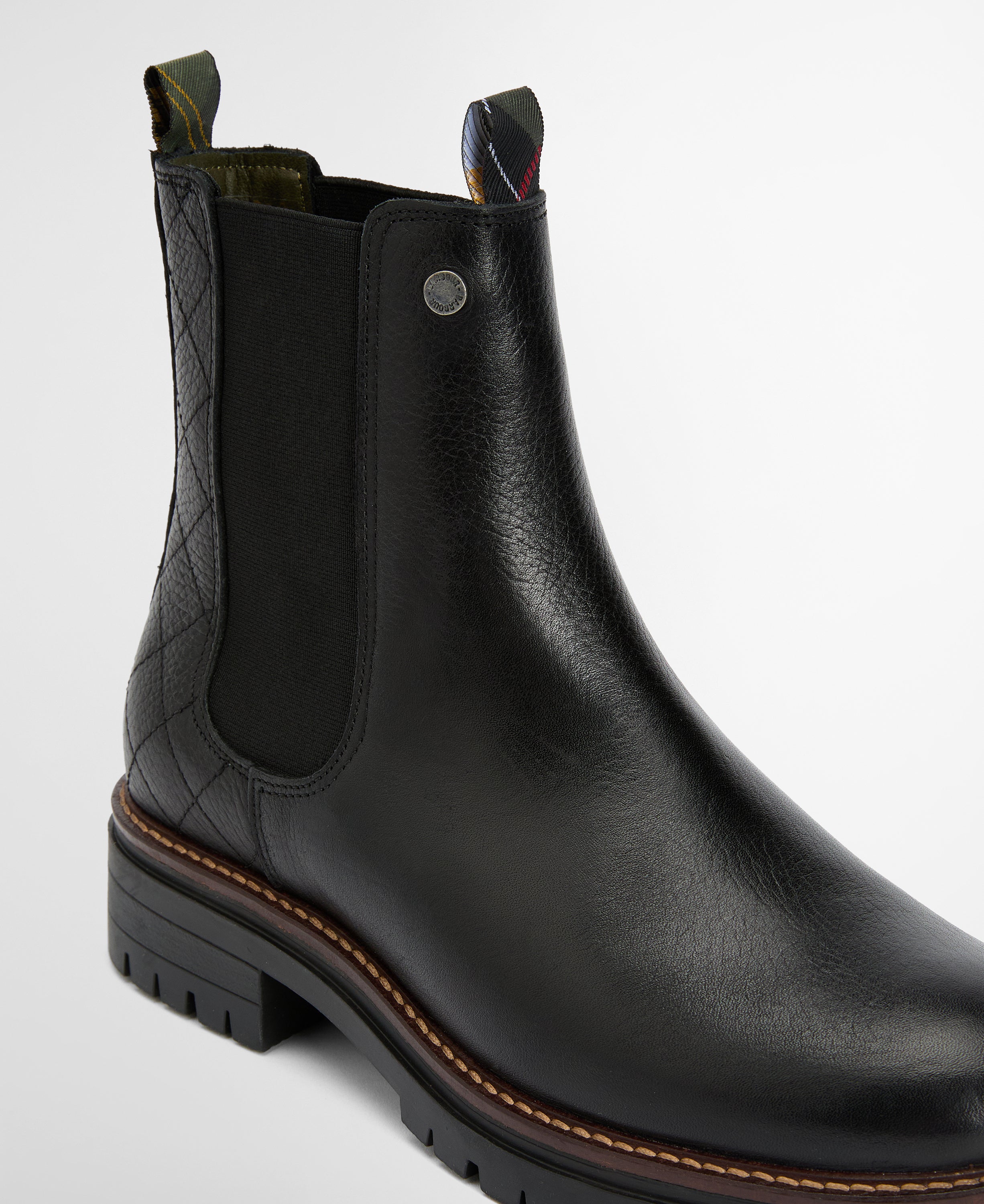 Barbour Evie Chelsea Boot Black