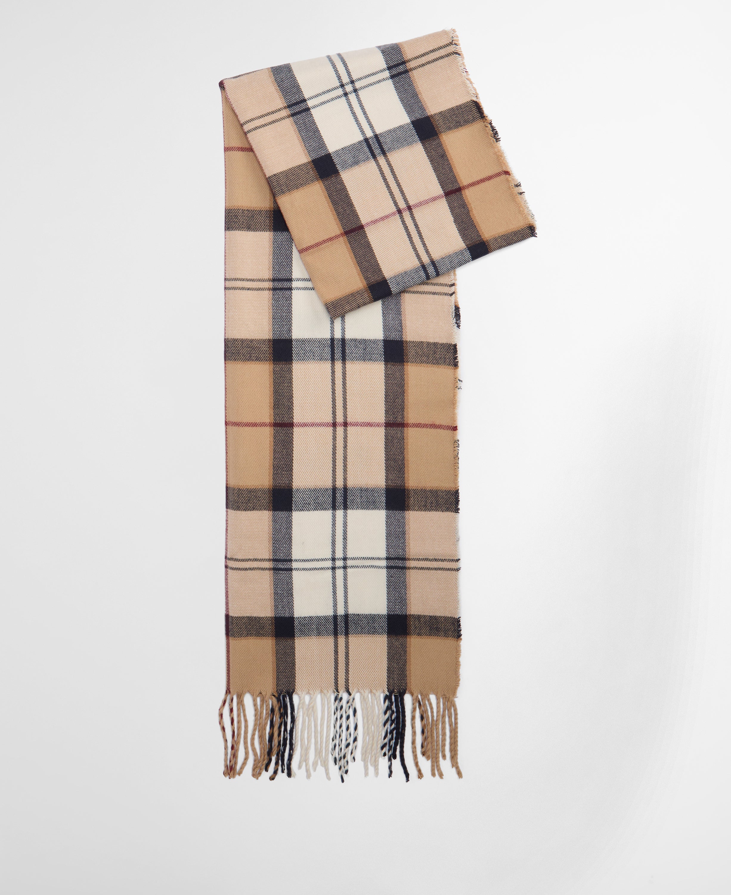 Barbour Dover Beanie & Hailes Scarf Gift Set Tartan