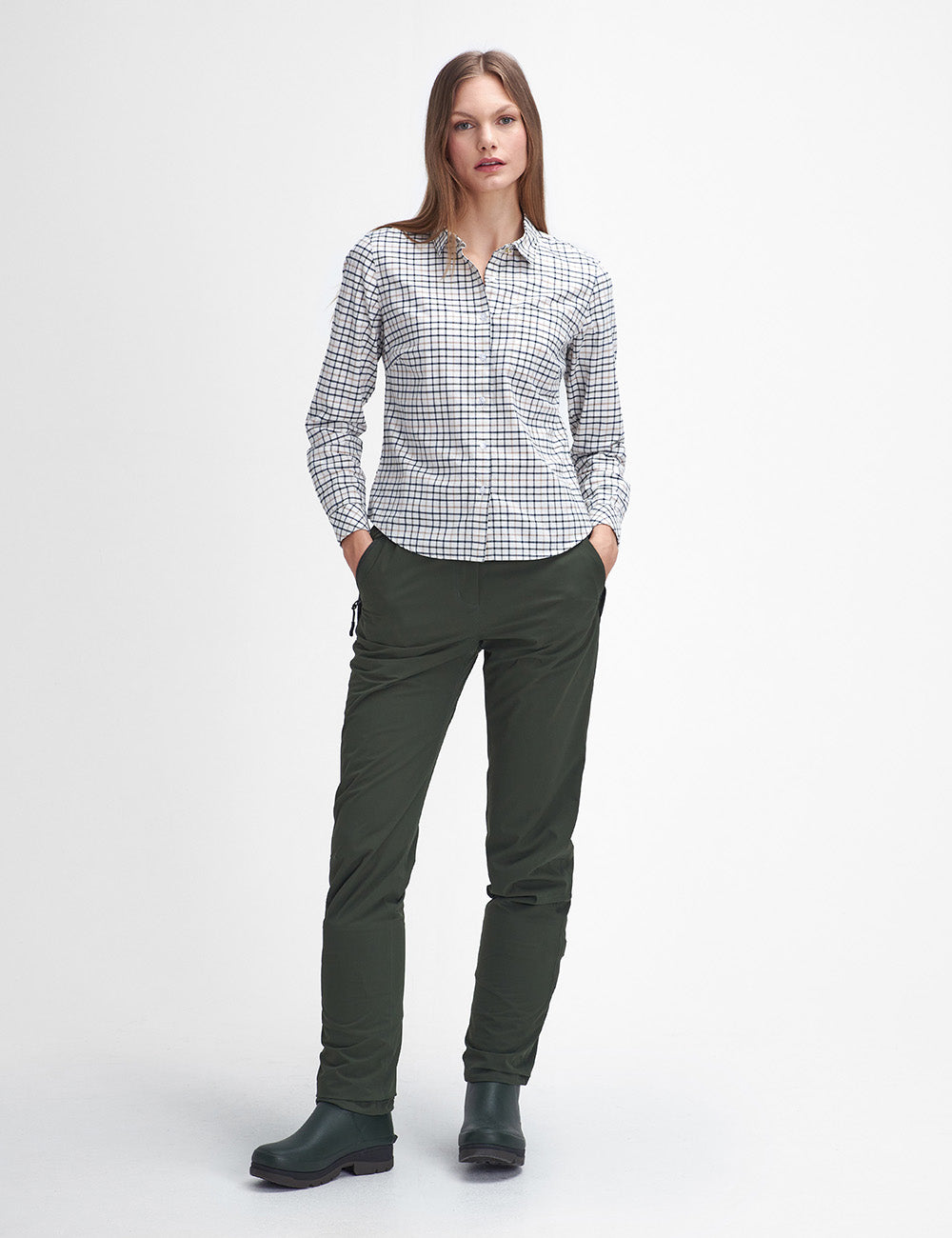 Barbour Beaconsfield Active Trouser - Olive