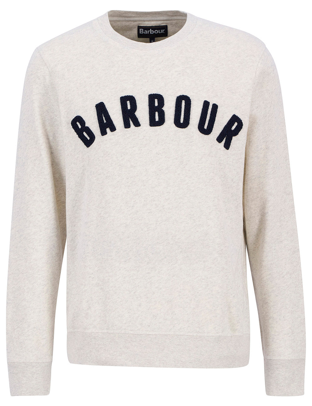 Barbour Prep Logo Sweatshirt - Ecru Marl