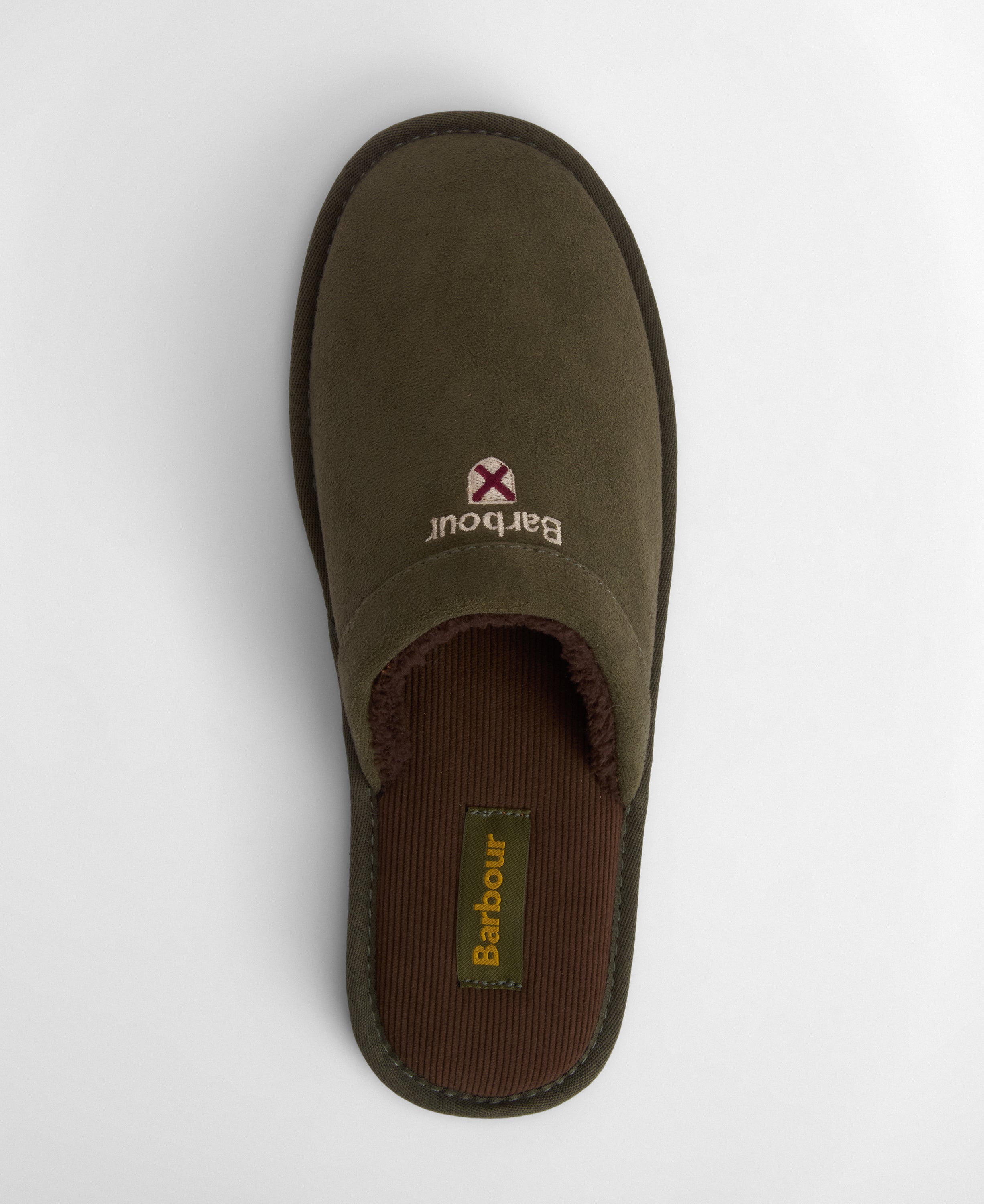 Barbour Everitt Mule Slipper Olive