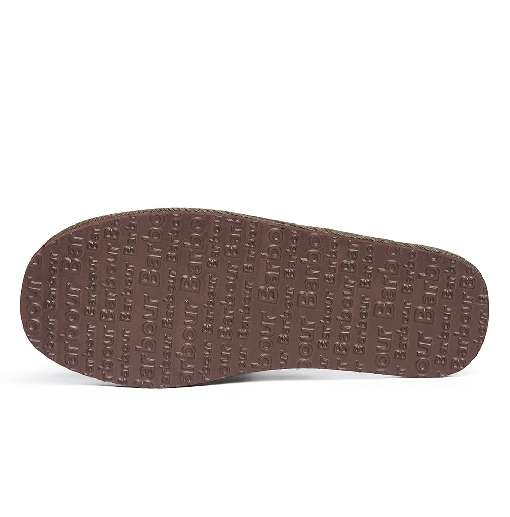 Barbour Everitt Mule Slipper Olive